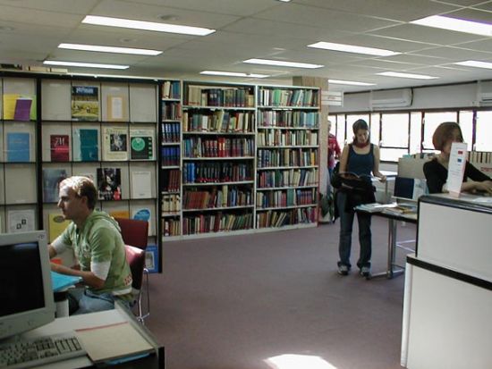 Library lobby